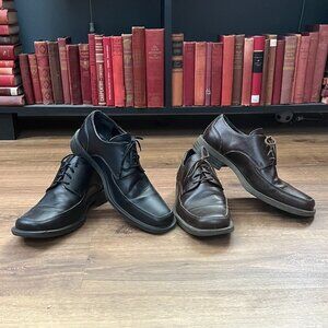 Novacas Justin Vegan Leather Dress Shoe Bundle Sz 9